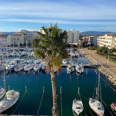 Apartment Port Leucate: T2 Climatise, Wifi, Animaux Ok, Parking Securise - Fr-1-798-52 *