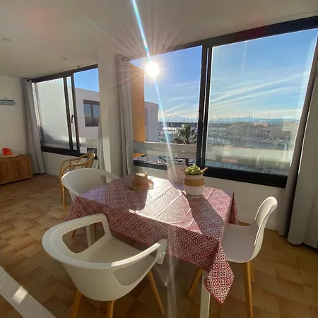 Apartment Port Leucate: T2 Climatise, Wifi, Animaux Ok, Parking Securise - Fr-1-798-52 *